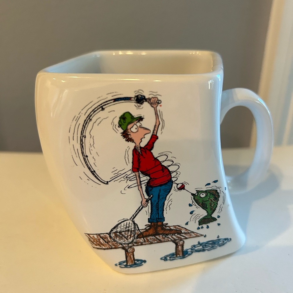 Vintage Fishing Mug by Golf Gifts, Inc